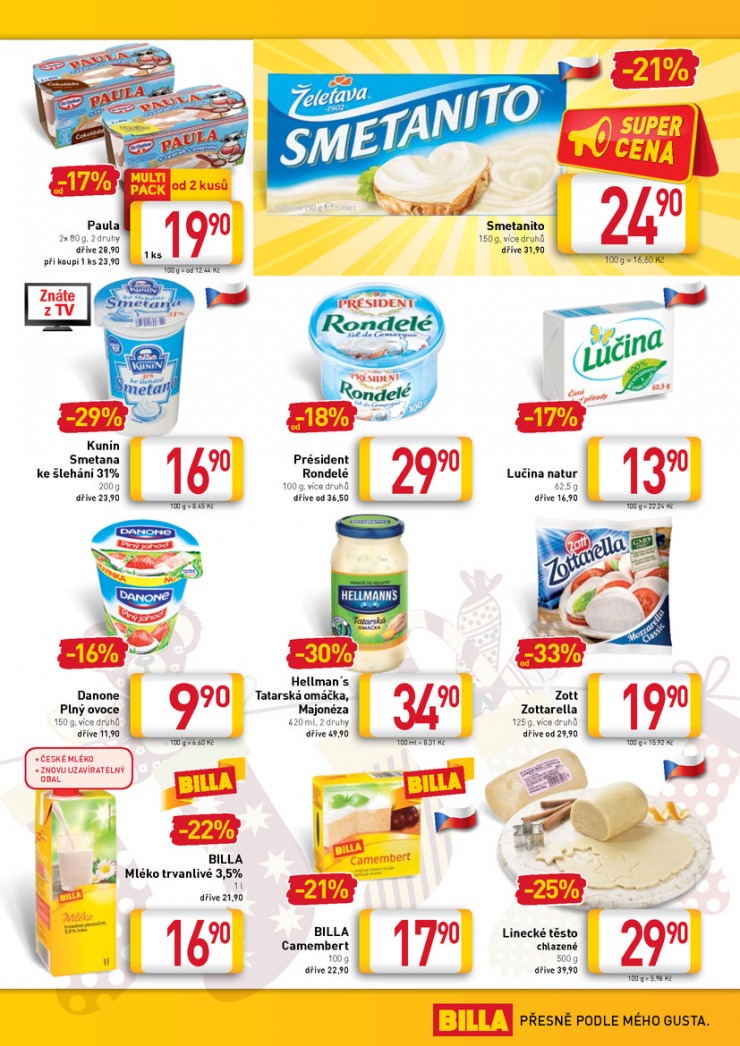 leták Billa velký od 26.11.2014 strana 1 leták Billa velký od 26.11.2014 strana 1