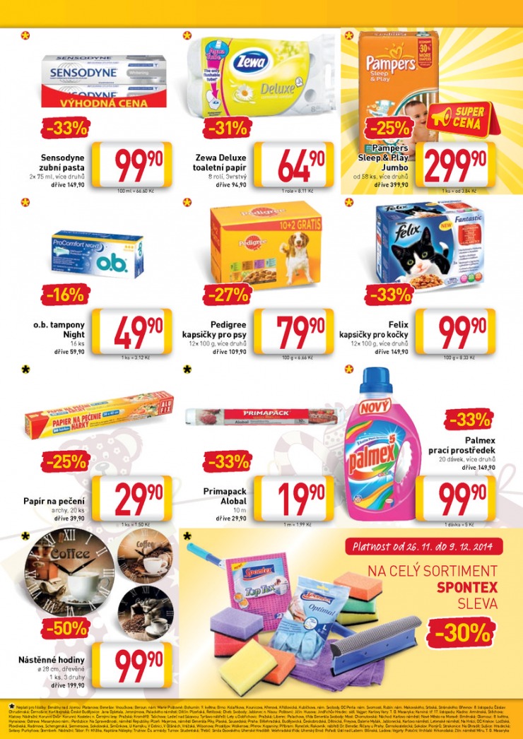 leták Billa velký od 26.11.2014 strana 1 leták Billa velký od 26.11.2014 strana 1