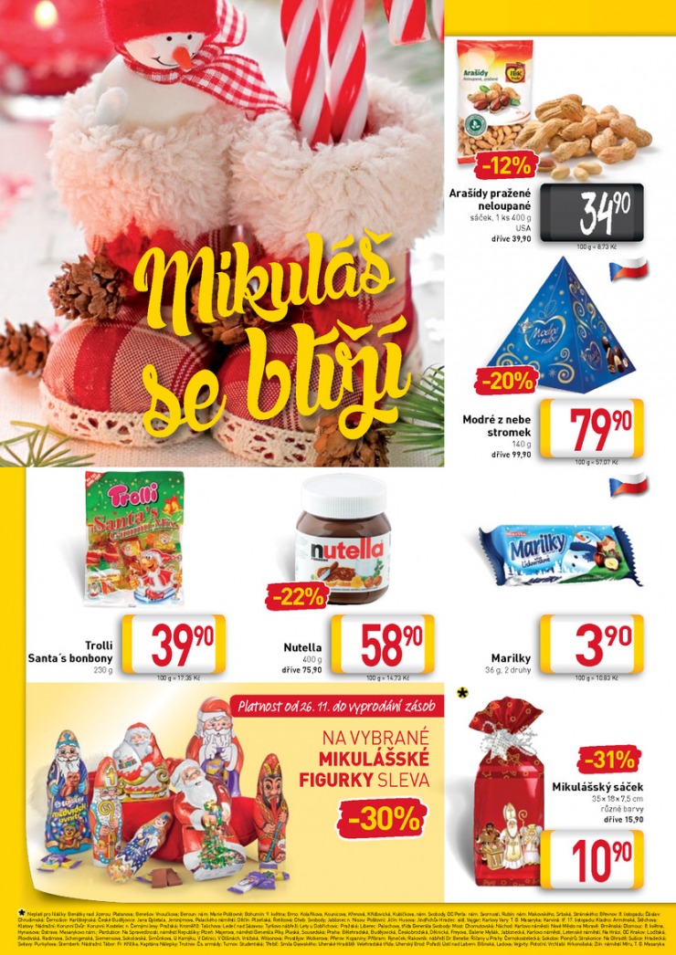 leták Billa velký od 26.11.2014 strana 1 leták Billa velký od 26.11.2014 strana 1