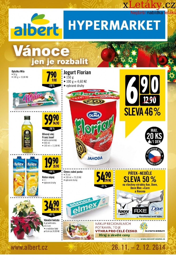 leták Albert Hypermarket akční leták strana 1 leták Albert Hypermarket akční leták strana 1