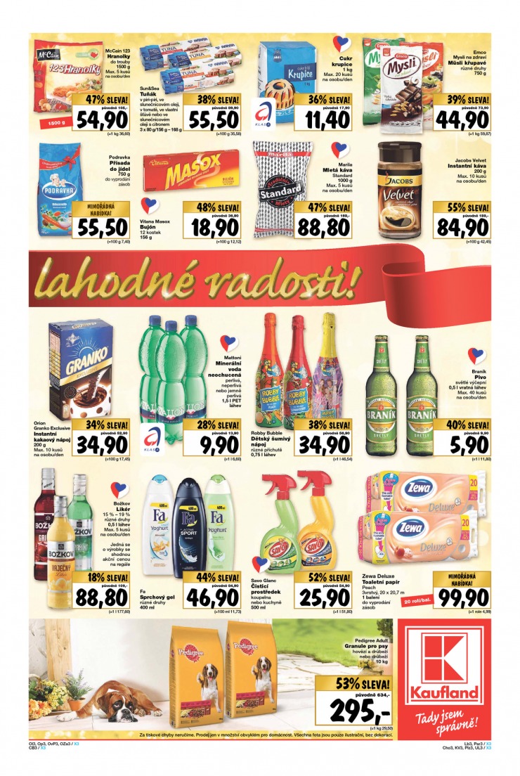 letk Kaufland Aktuln nabdka od 27.11.2014 strana 1