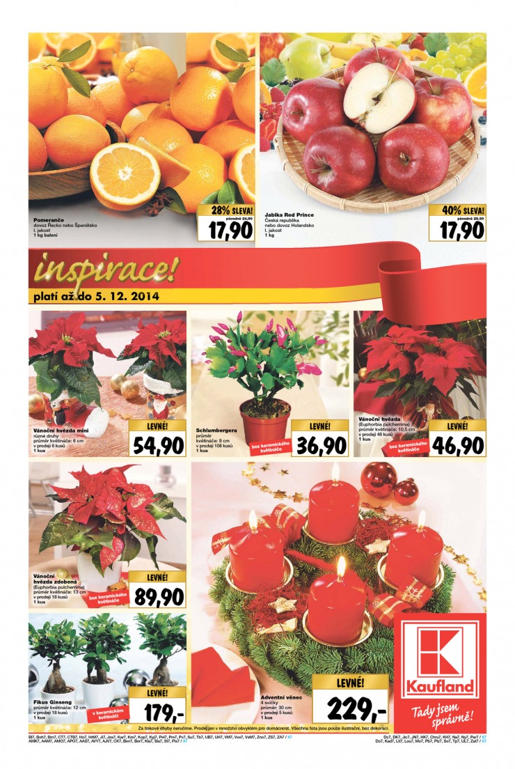 leták Kaufland Aktuální nabídka od 27.11.2014 strana 1 leták Kaufland Aktuální nabídka od 27.11.2014 strana 1
