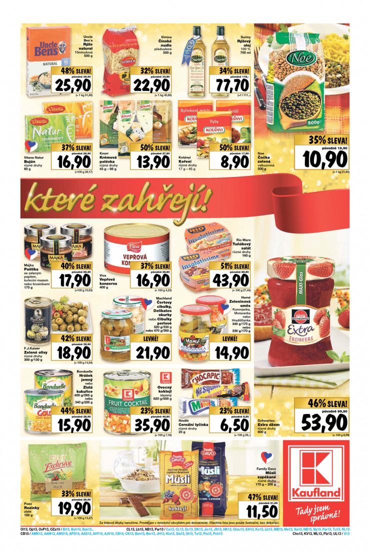 leták Kaufland Aktuální nabídka od 27.11.2014 strana 1 leták Kaufland Aktuální nabídka od 27.11.2014 strana 1