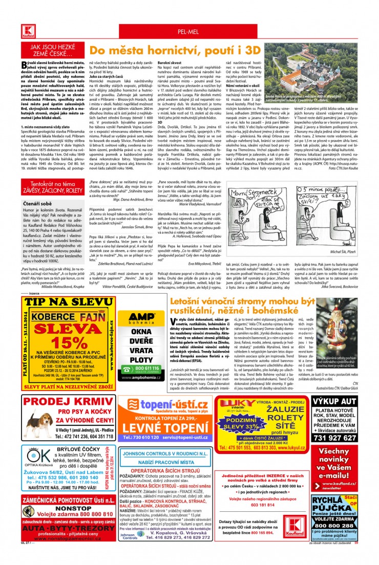 letk Kaufland Aktuln nabdka od 27.11.2014 strana 1