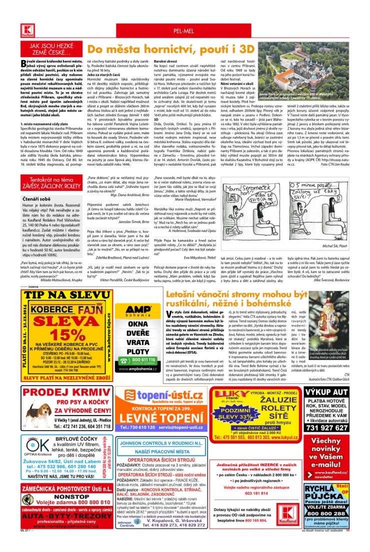 leták Kaufland Aktuální nabídka od 27.11.2014 strana 1 leták Kaufland Aktuální nabídka od 27.11.2014 strana 1