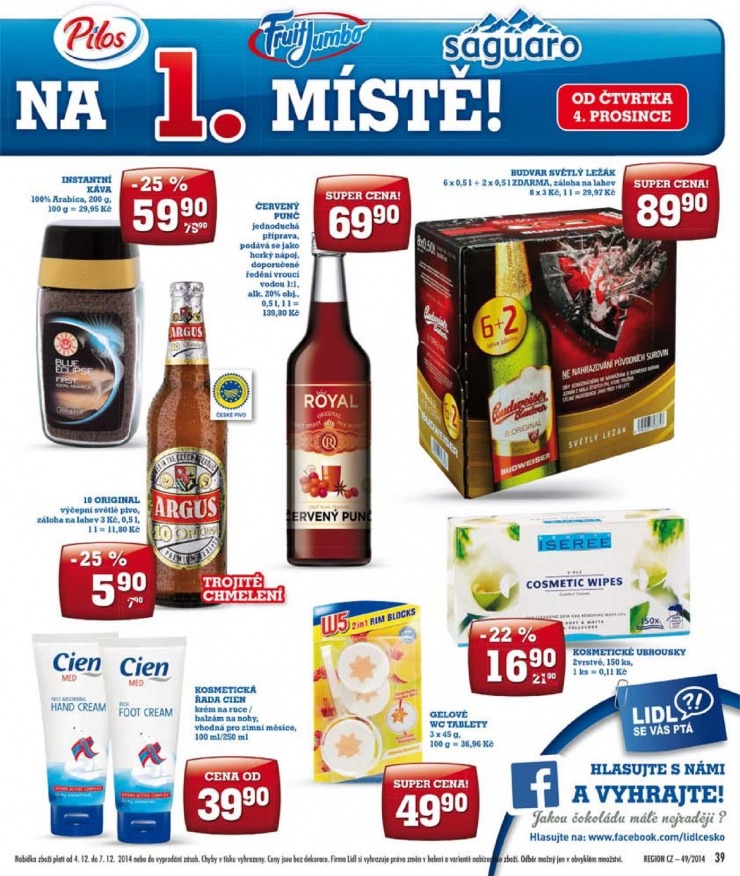 let�k Lidl Ak�n� nab�dka od 1.11.2014 strana 1