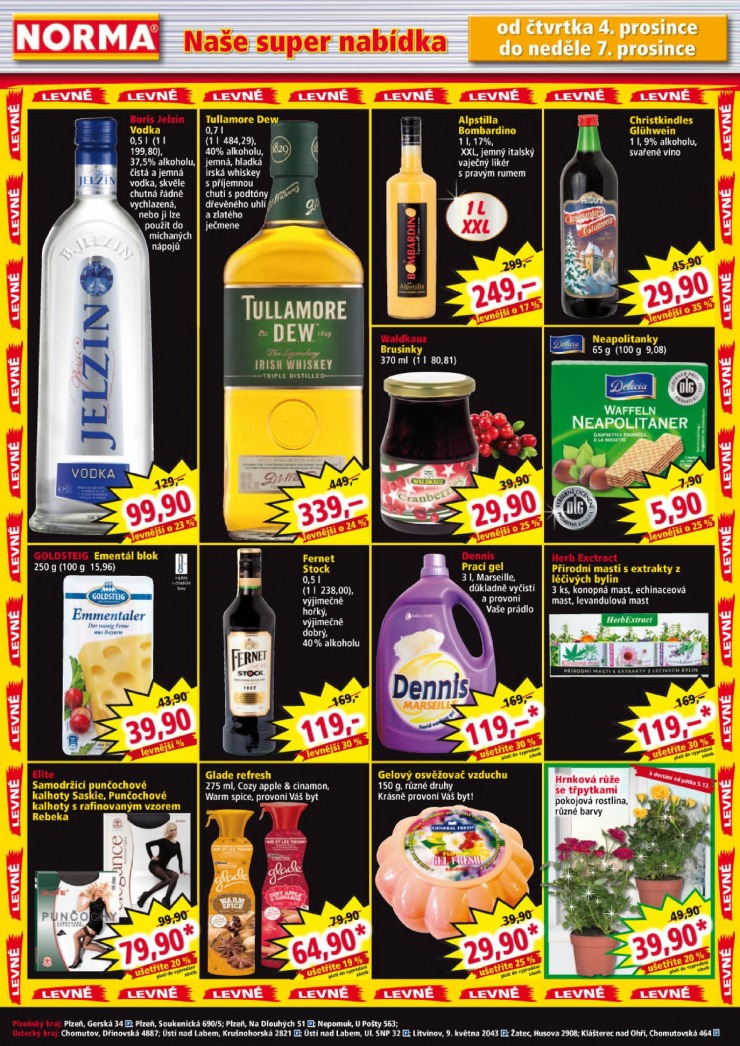 let�k Norma Aktu�ln� let�k od 1.12.2014 strana 1