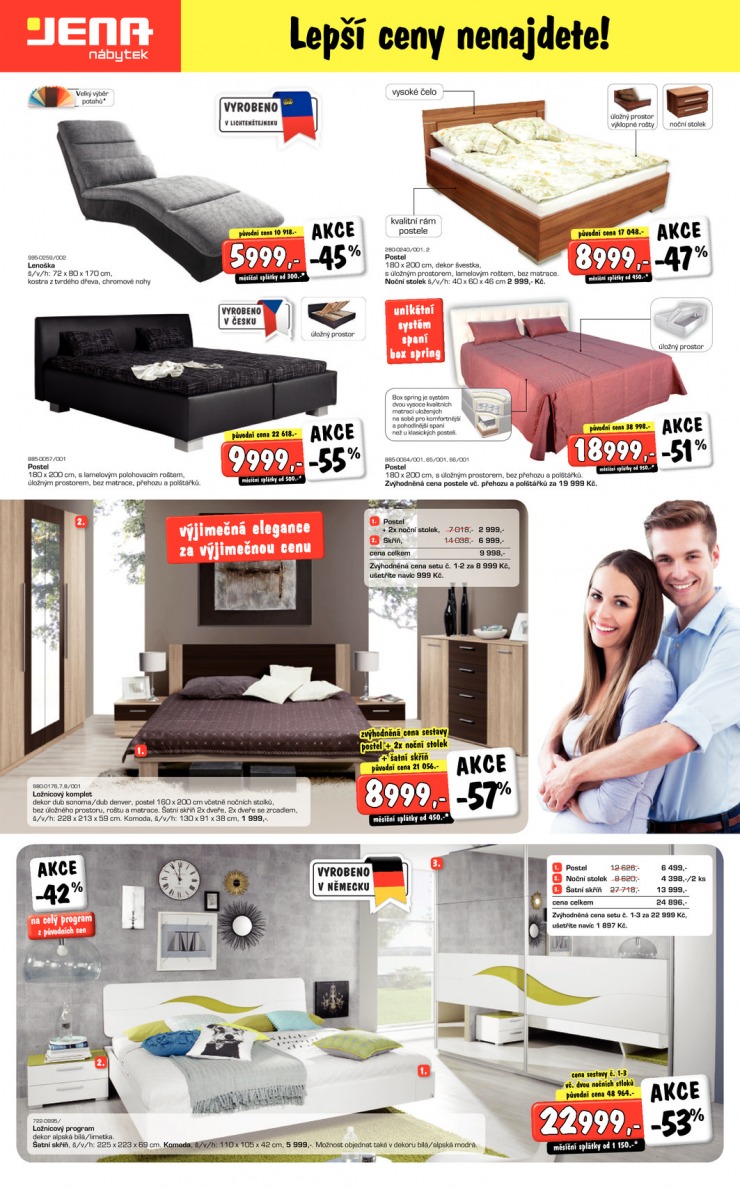 leták Jena nábytek Aktuální leták od 26.11.2014 strana 1 leták Jena nábytek Aktuální leták od 26.11.2014 strana 1