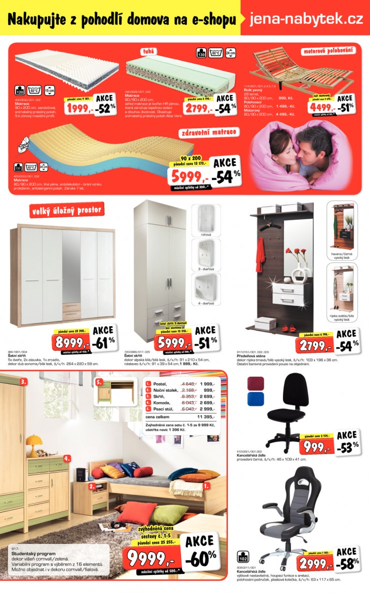 leták Jena nábytek Aktuální leták od 26.11.2014 strana 1 leták Jena nábytek Aktuální leták od 26.11.2014 strana 1