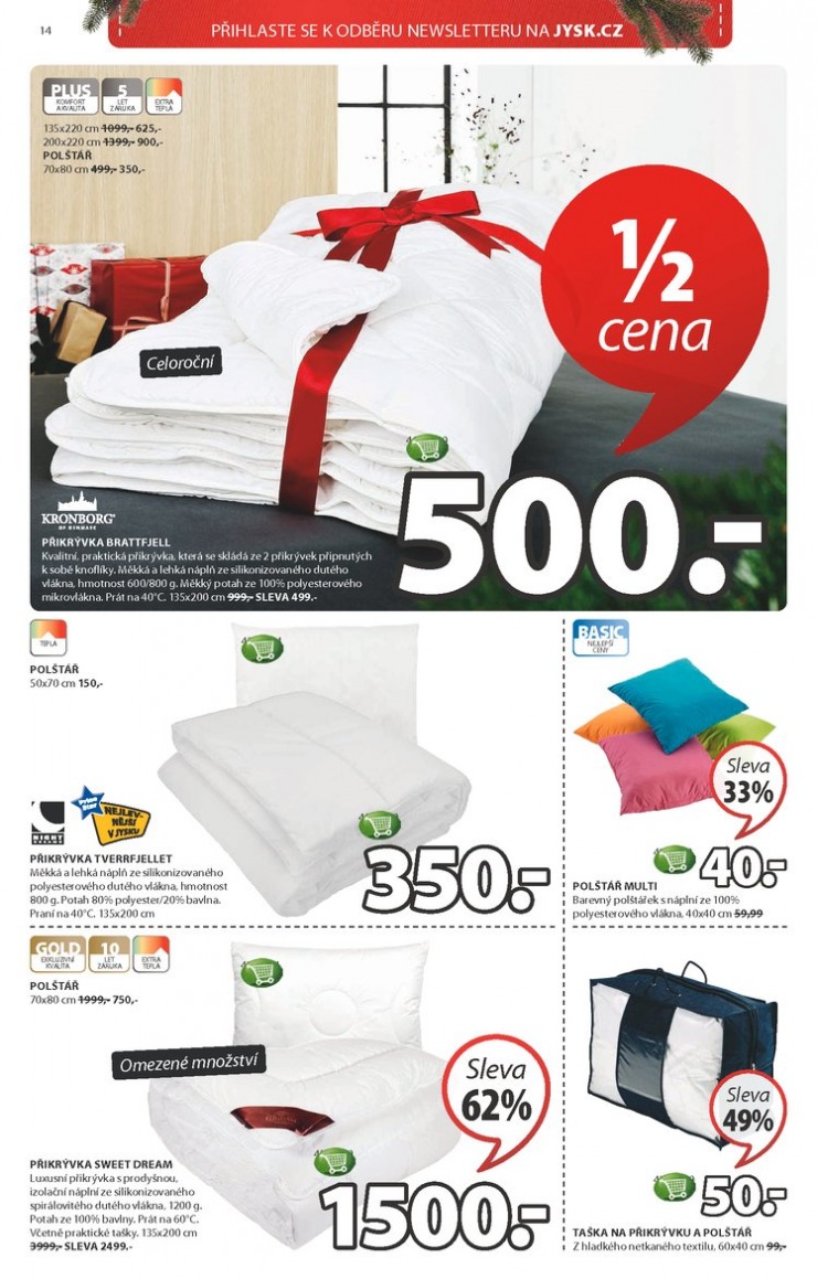 leták Jysk Nabídka týdne od 27.11.2014 strana 1 leták Jysk Nabídka týdne od 27.11.2014 strana 1