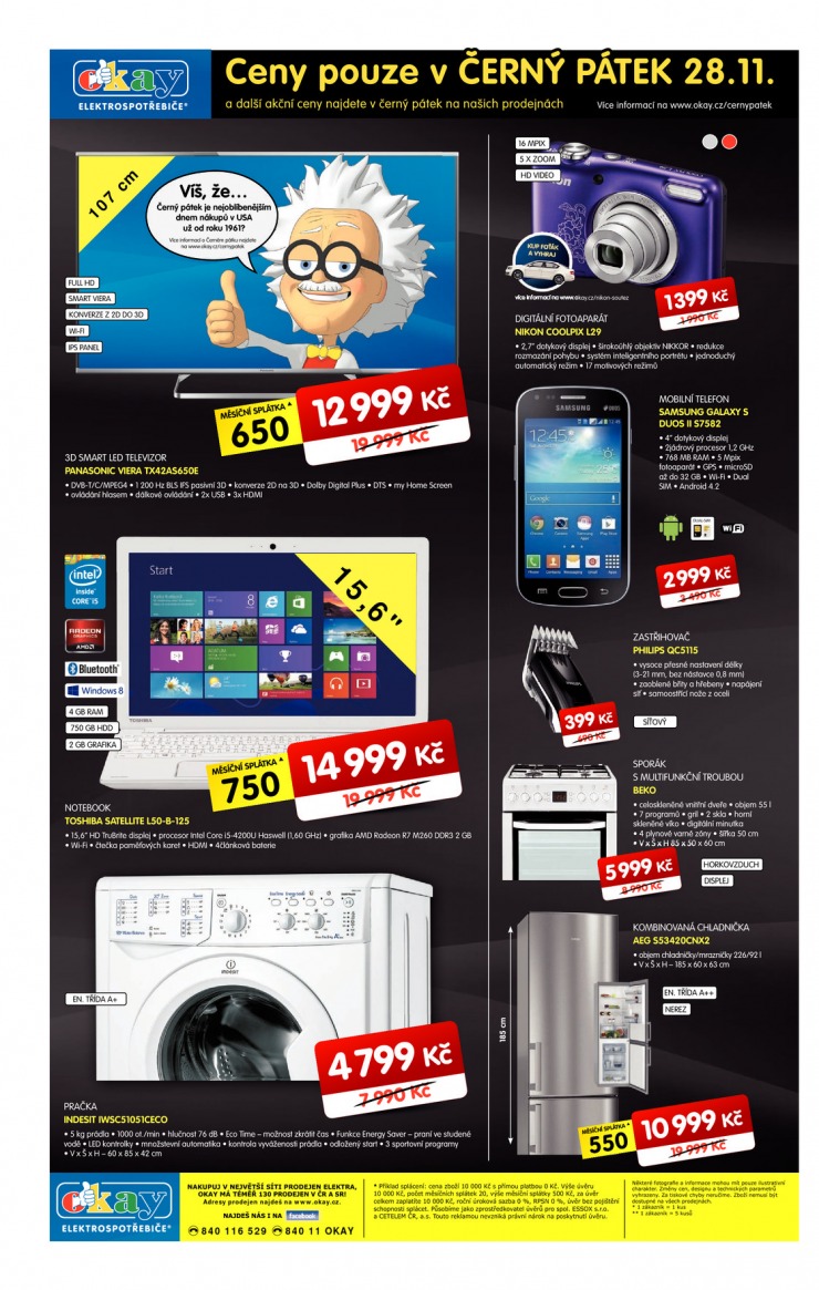 leták Okay Aktuální leták od 26.11.2014 strana 1 leták Okay Aktuální leták od 26.11.2014 strana 1