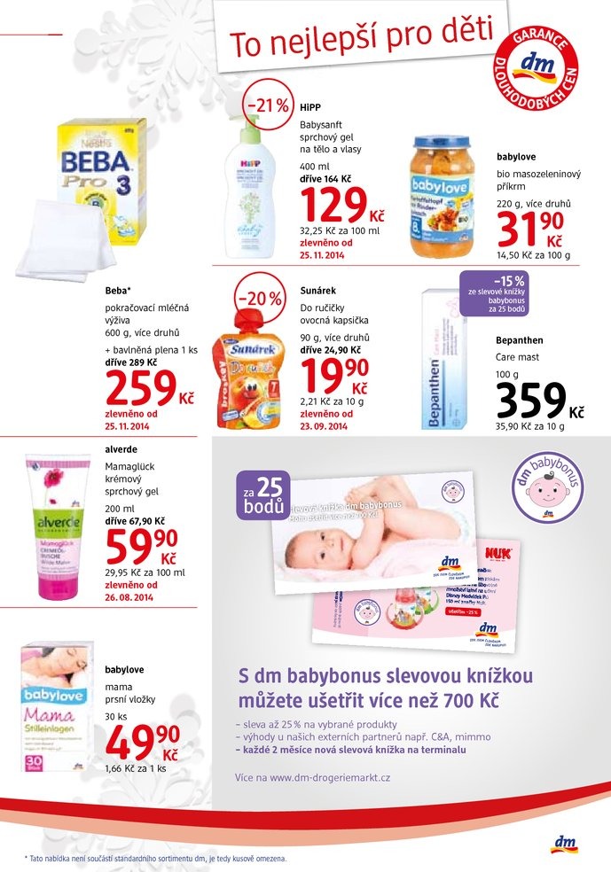 leták DM drogerie Journal od 26.11.2014 strana 1 leták DM drogerie Journal od 26.11.2014 strana 1
