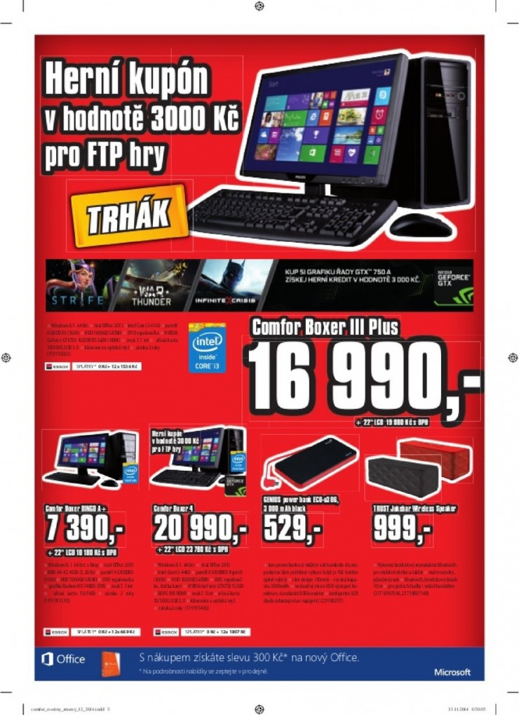 let�k Comfor katalog od 22.11.2014 strana 1