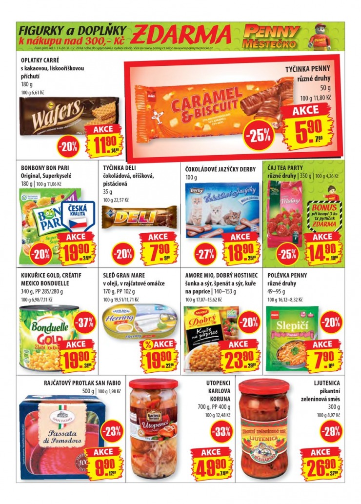 let�k Penny Aktu�ln� nab�dka od 1.12.2014 strana 1