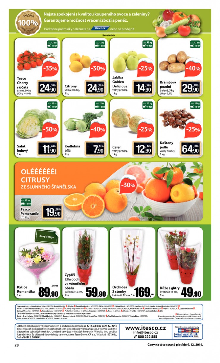 leták Tesco OD od 3.12.2014 strana 1 leták Tesco OD od 3.12.2014 strana 1