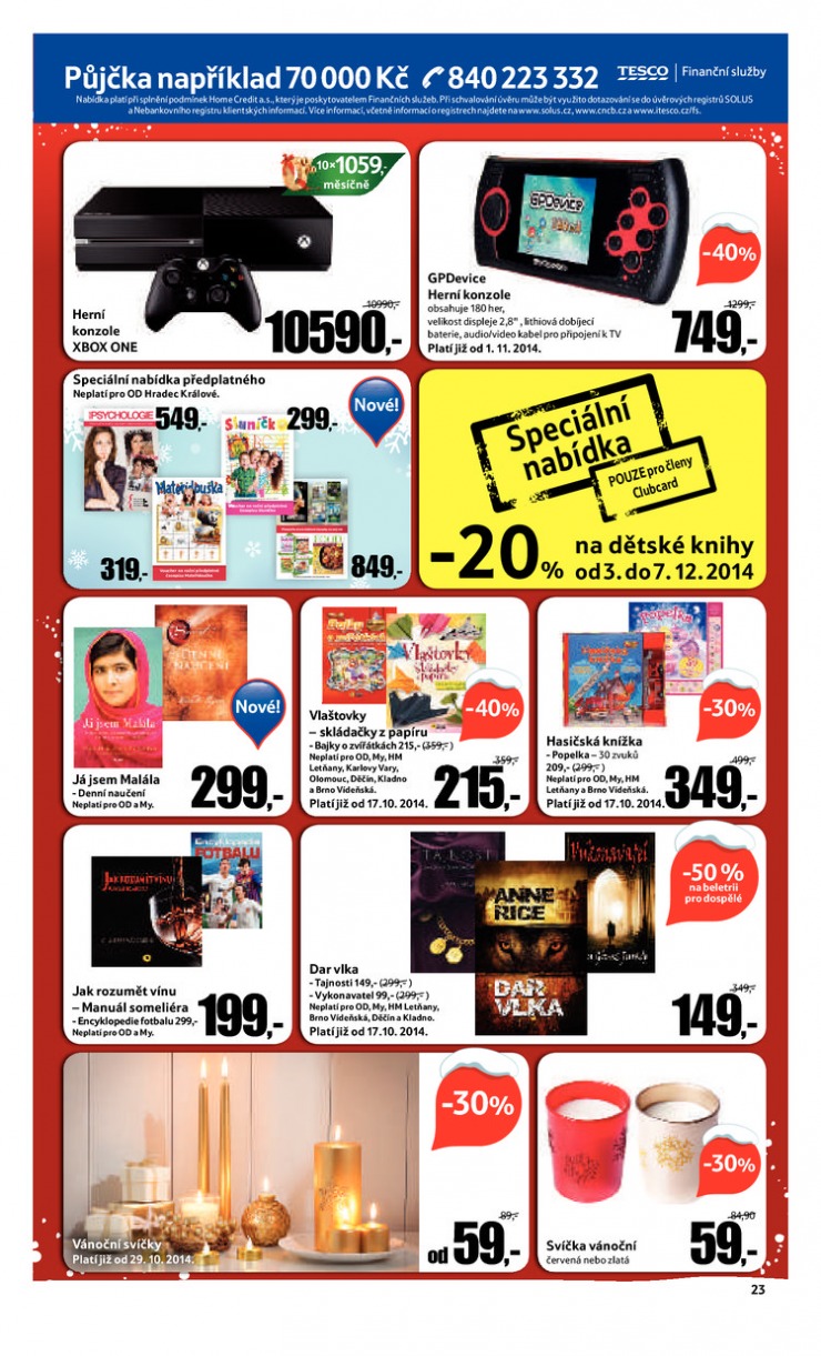 let�k Tesco velk� hypermarkety od 3.12.2014 strana 1