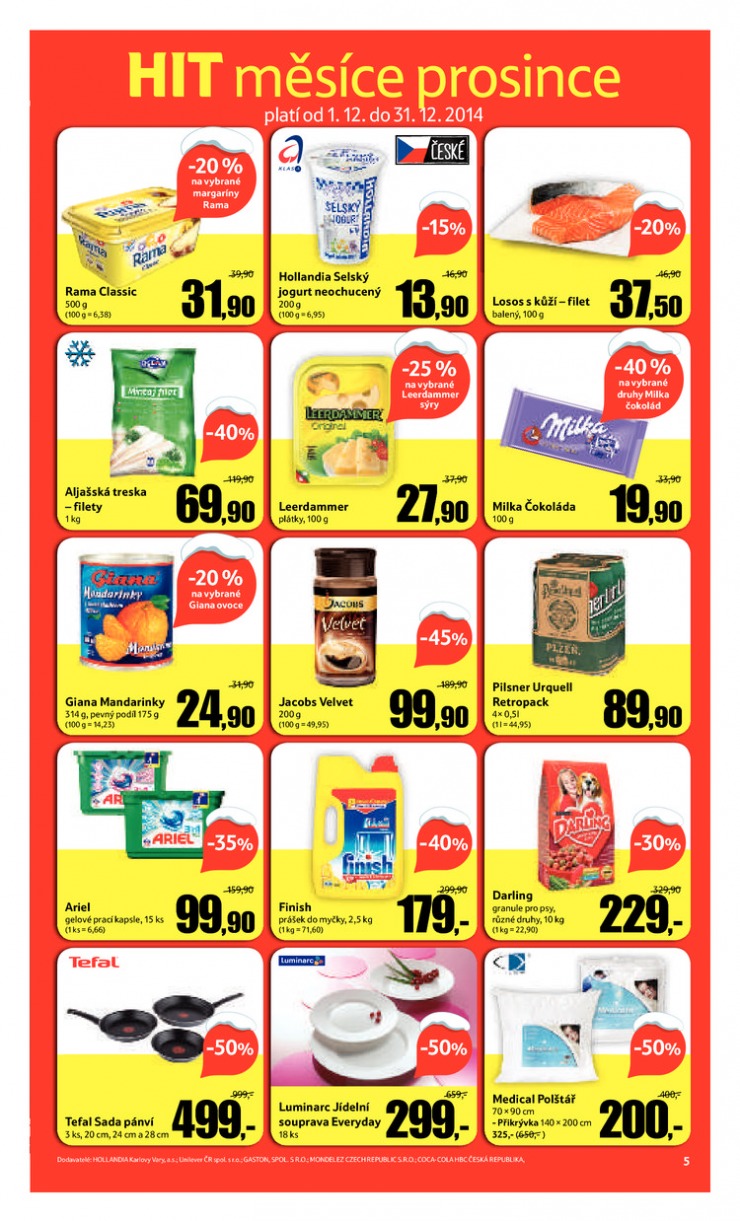 leták Tesco supermarkety od 3.12.2014 strana 1 leták Tesco supermarkety od 3.12.2014 strana 1