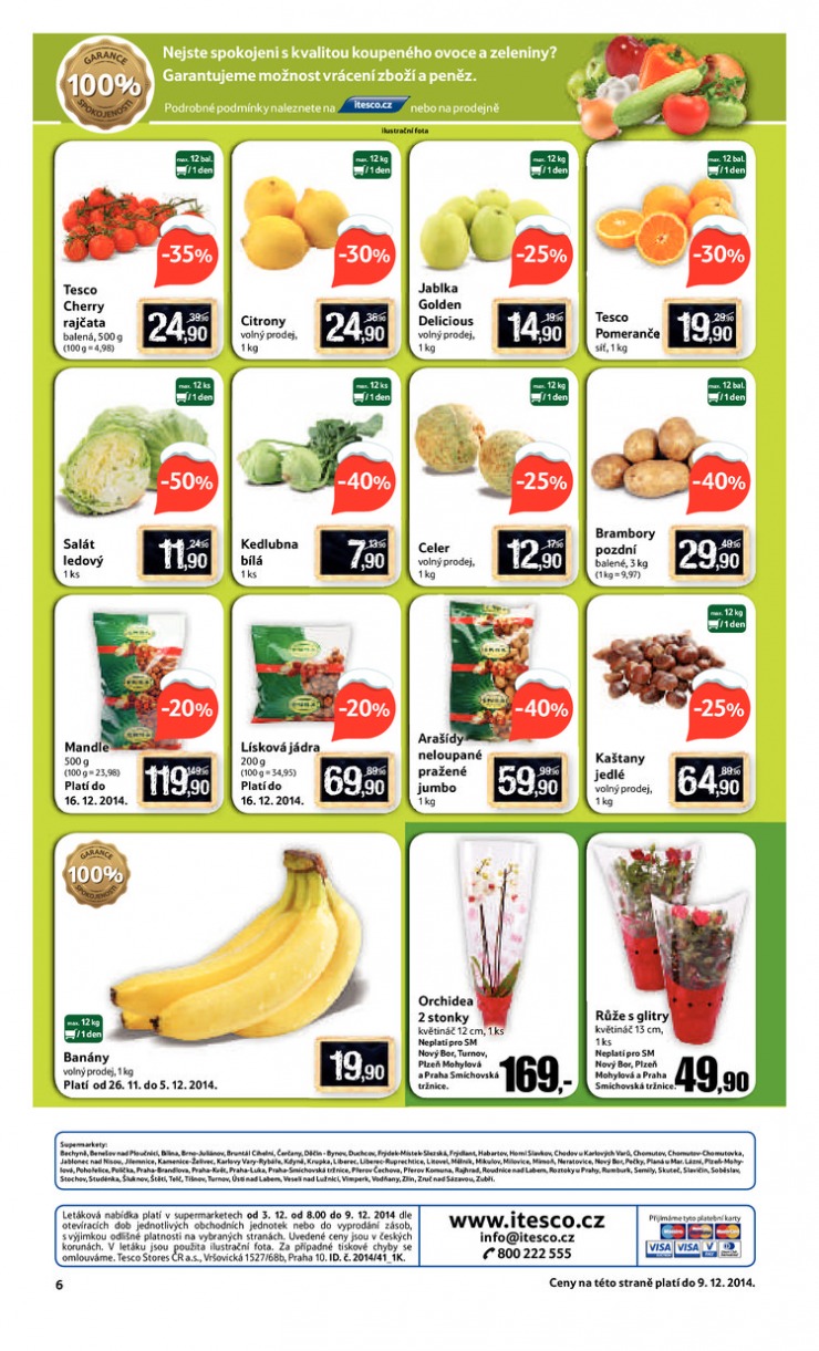 leták Tesco supermarkety od 3.12.2014 strana 1 leták Tesco supermarkety od 3.12.2014 strana 1