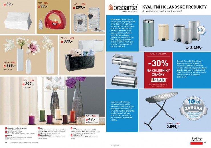 leták Kika Aktuální leták od 1.12.2014 strana 1 leták Kika Aktuální leták od 1.12.2014 strana 1