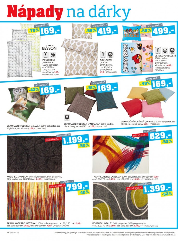 let�k Mobelix Aktu�ln� prospekt od 1.12.2014 strana 1