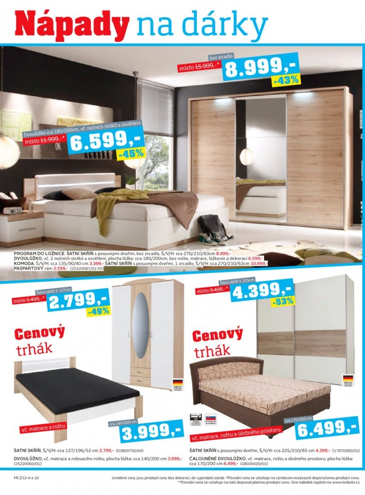 leták Mobelix Aktuální prospekt od 1.12.2014 strana 1 leták Mobelix Aktuální prospekt od 1.12.2014 strana 1