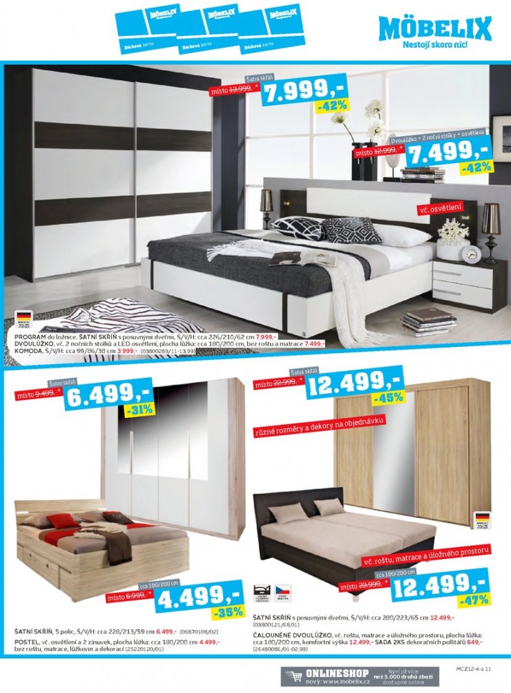 let�k Mobelix Aktu�ln� prospekt od 1.12.2014 strana 1