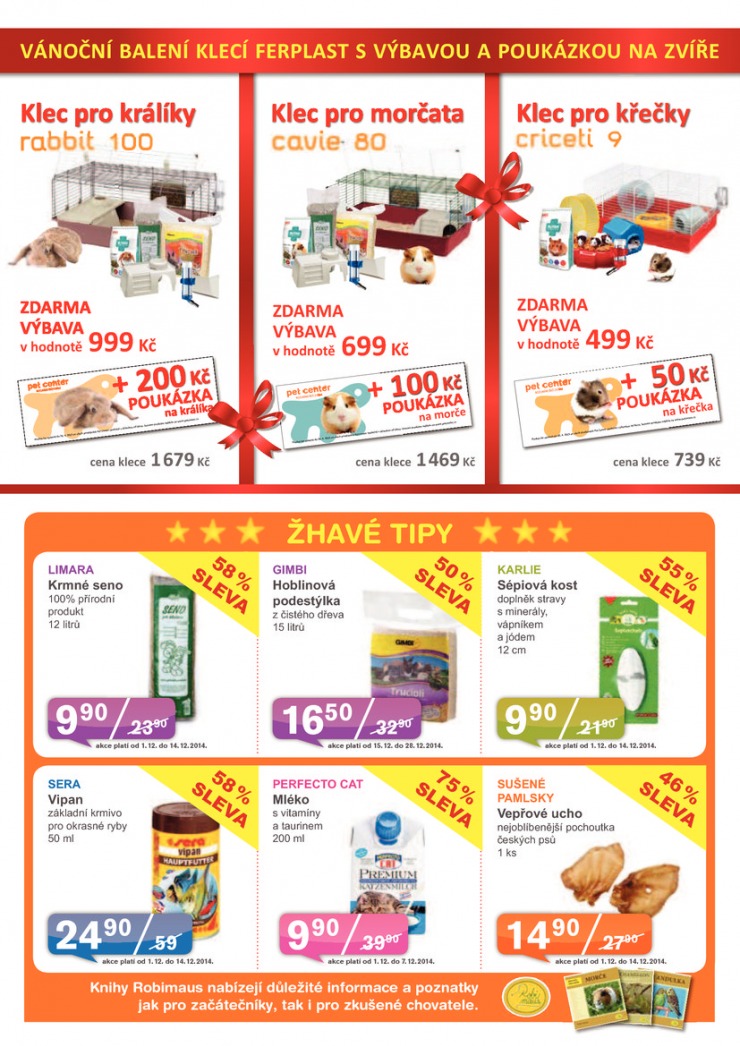 let�k Pet Center Ak�n� let�k od 1.12.2014 strana 1