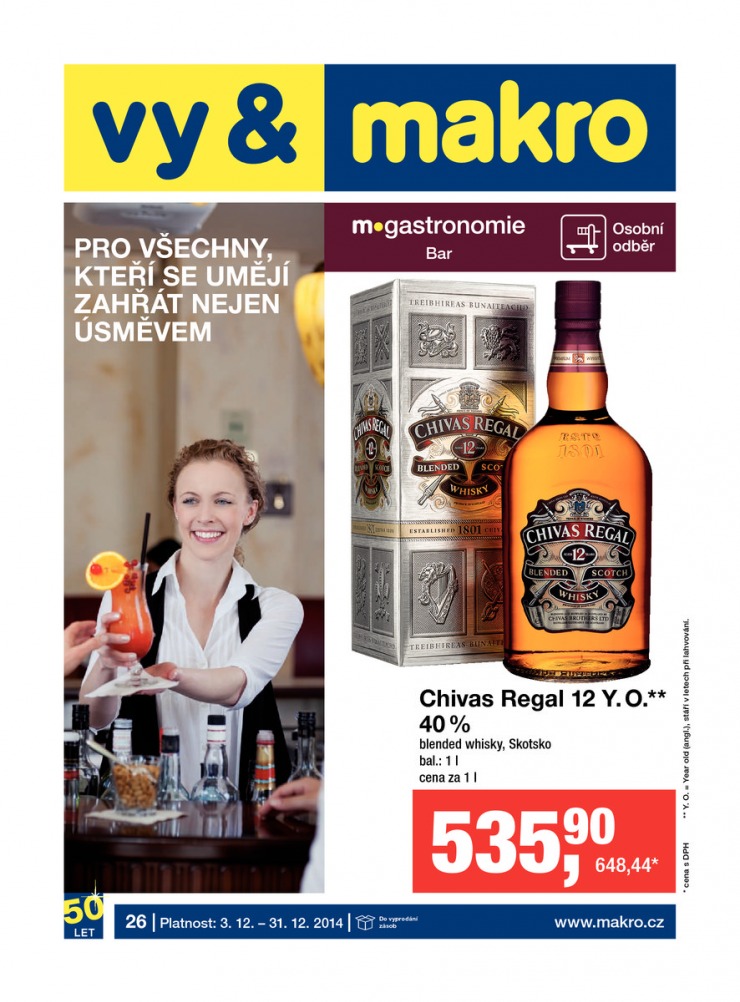 leták Makro Bar od 3.12.2014 strana 1 leták Makro Bar od 3.12.2014 strana 1