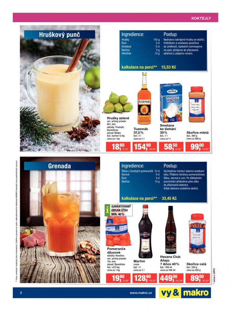 leták Makro Bar od 3.12.2014 strana 1 leták Makro Bar od 3.12.2014 strana 1