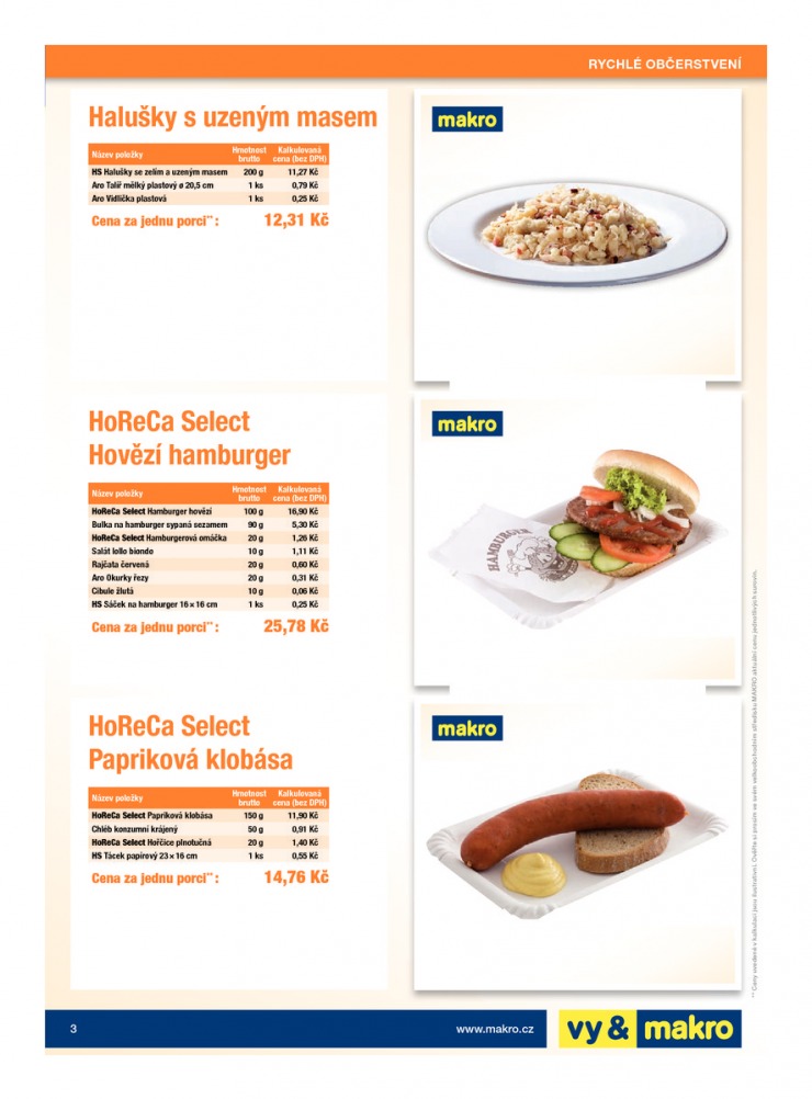 leták Makro Rychlé občerstvení od 3.12.2014 strana 1 leták Makro Rychlé občerstvení od 3.12.2014 strana 1