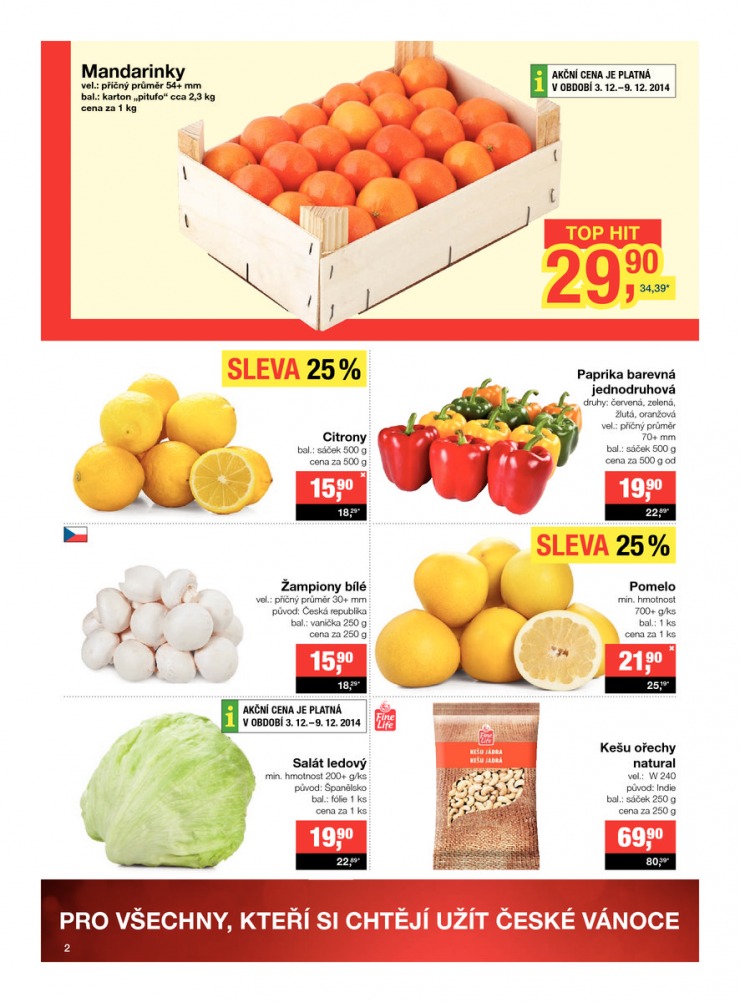 leták Makro Potraviny od 3.12.2014 strana 1 leták Makro Potraviny od 3.12.2014 strana 1