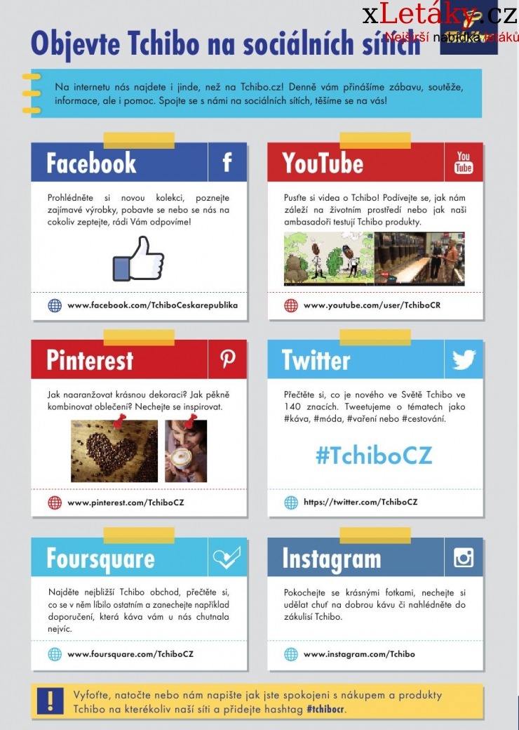 leták Tchibo leták strana 1 leták Tchibo leták strana 1