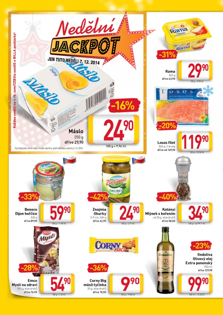 let�k Billa velk� od 3.12.2014 strana 1