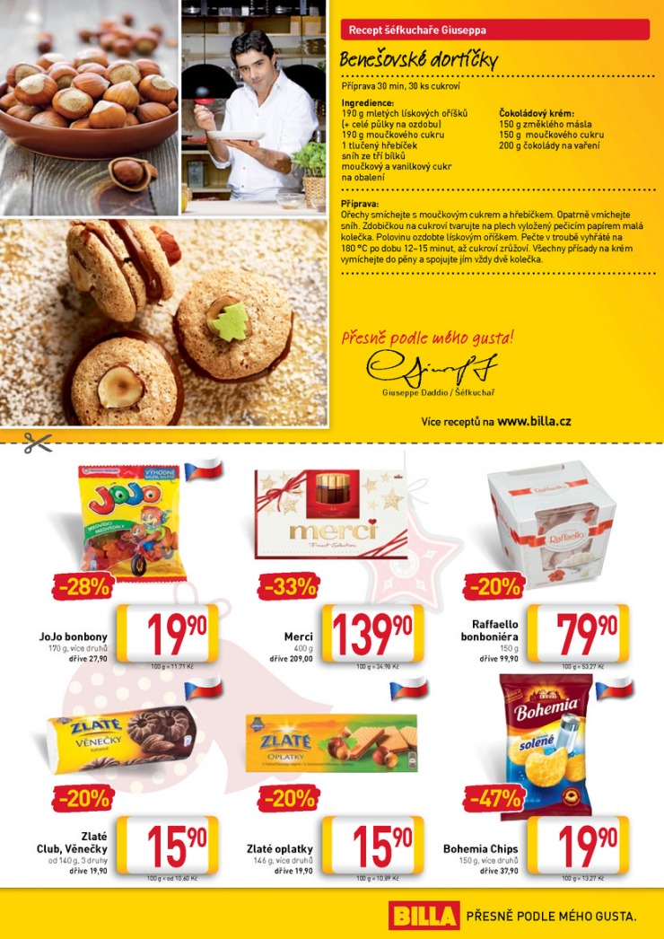 leták Billa velký od 3.12.2014 strana 1 leták Billa velký od 3.12.2014 strana 1