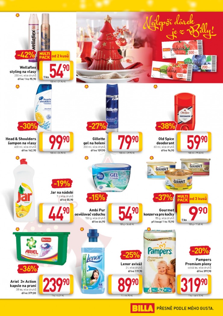 leták Billa velký od 3.12.2014 strana 1 leták Billa velký od 3.12.2014 strana 1