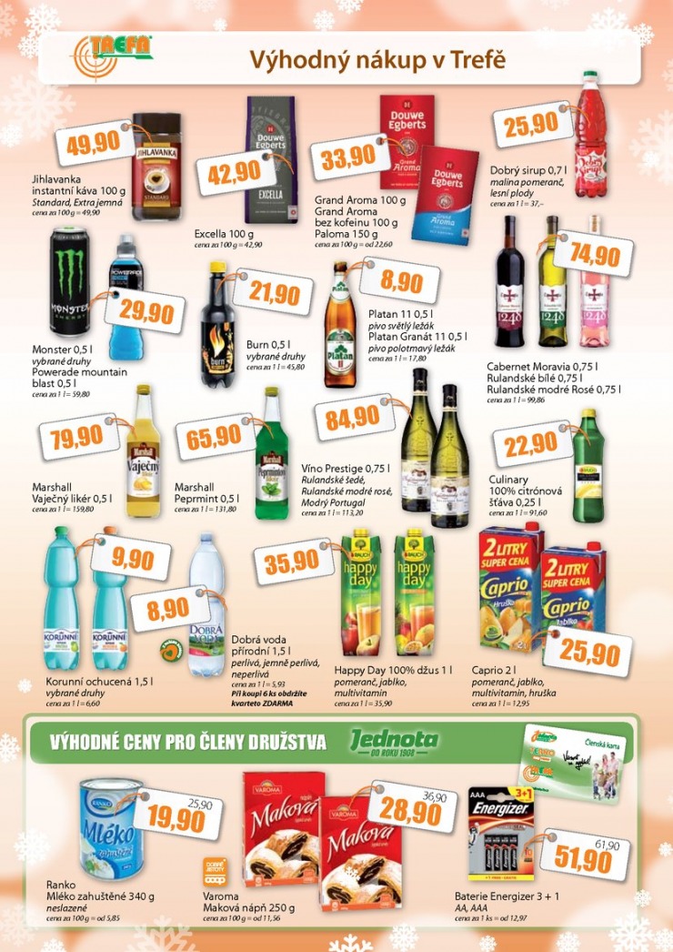 leták COOP Trefa od 3.12.2014 strana 1 leták COOP Trefa od 3.12.2014 strana 1