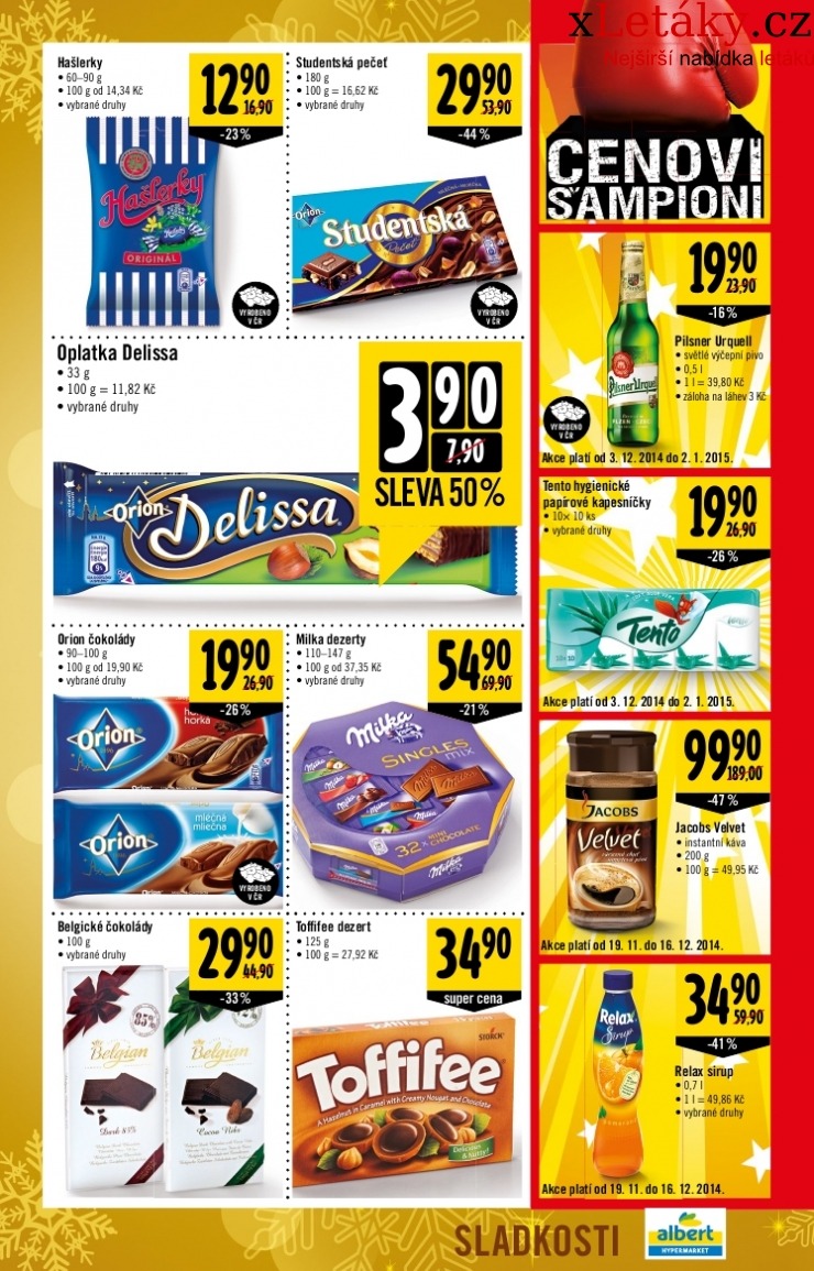 leták Albert Hypermarket leták  strana 1 leták Albert Hypermarket leták strana 1