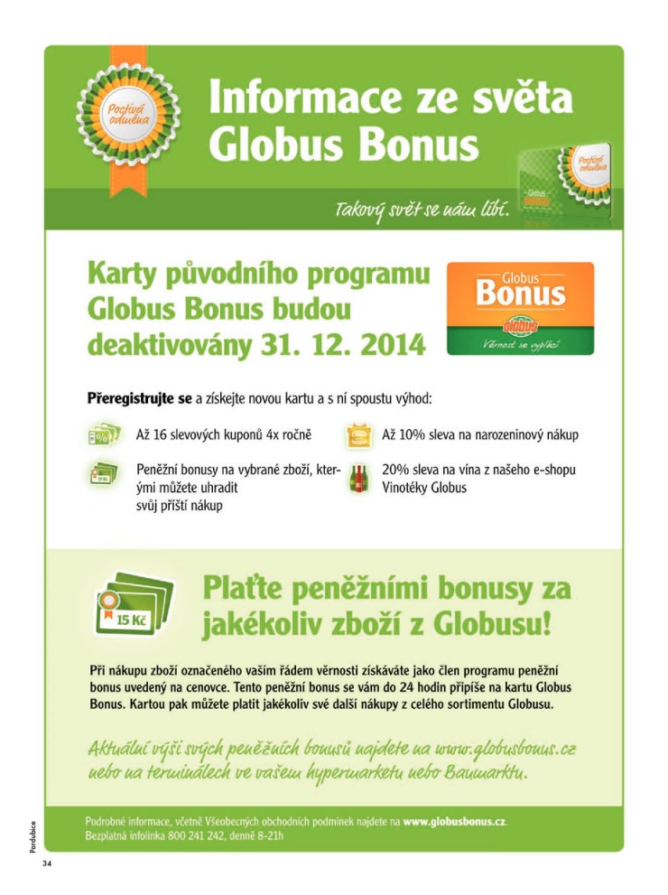leták Globus Naše noviny od 4.12.2014 strana 1 leták Globus Naše noviny od 4.12.2014 strana 1