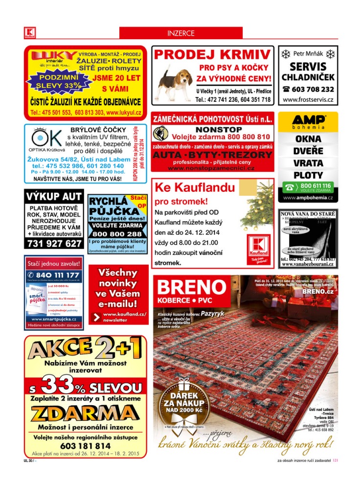 let�k Kaufland Aktu�ln� nab�dka od 4.12.2014 strana 1