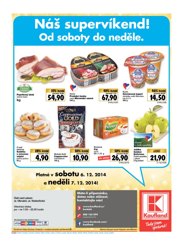 letk Kaufland Aktuln nabdka od 4.12.2014 strana 1