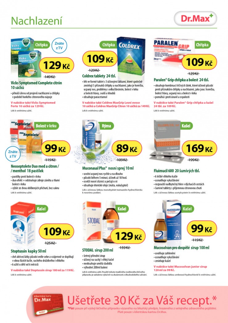 leták Dr. Max lékárna Aktuální leták od 3.12.2014 strana 1 leták Dr. Max lékárna Aktuální leták od 3.12.2014 strana 1