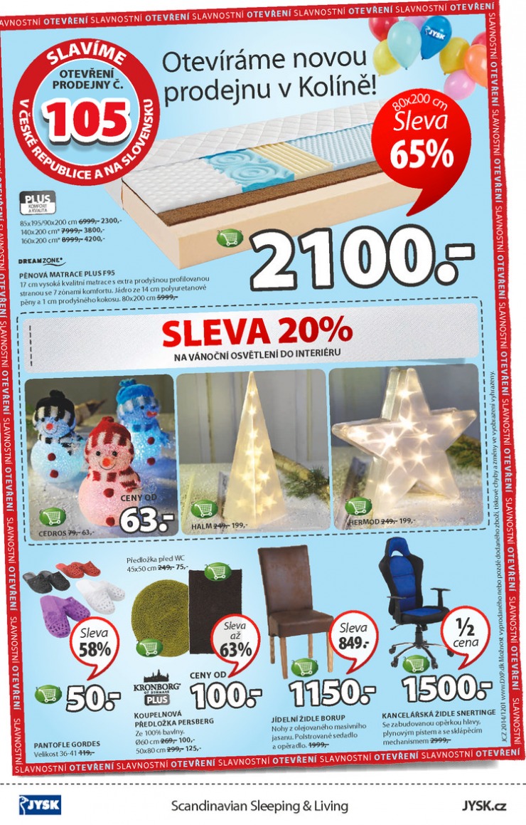 leták Jysk Nabídka týdne od 4.12.2014 strana 1 leták Jysk Nabídka týdne od 4.12.2014 strana 1