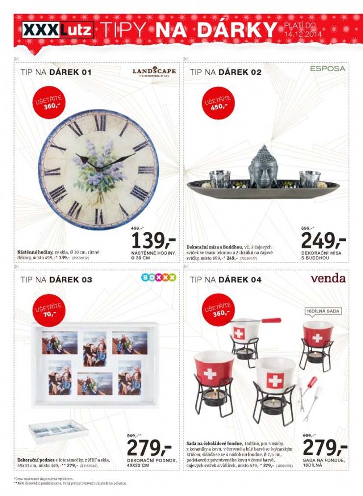 let�k XXXLutz Aktu�ln� prospekt od 1.12.2014 strana 1