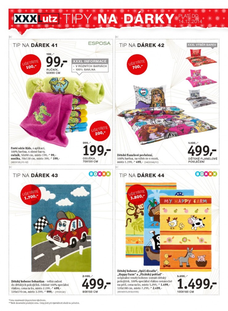 let�k XXXLutz Aktu�ln� prospekt od 1.12.2014 strana 1