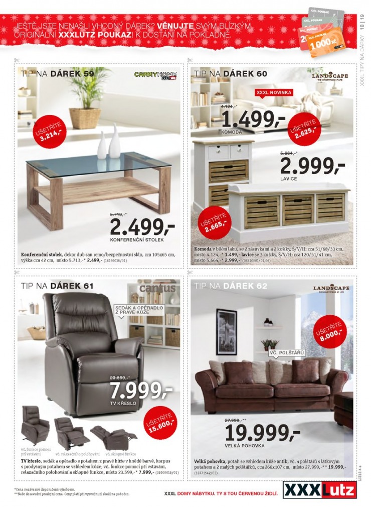 let�k XXXLutz Aktu�ln� prospekt od 1.12.2014 strana 1