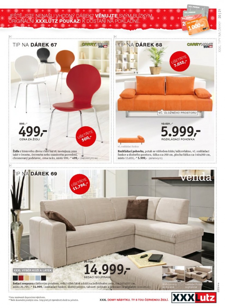 let�k XXXLutz Aktu�ln� prospekt od 1.12.2014 strana 1