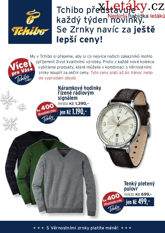 leták Tchibo leták strana 1 leták Tchibo leták strana 1
