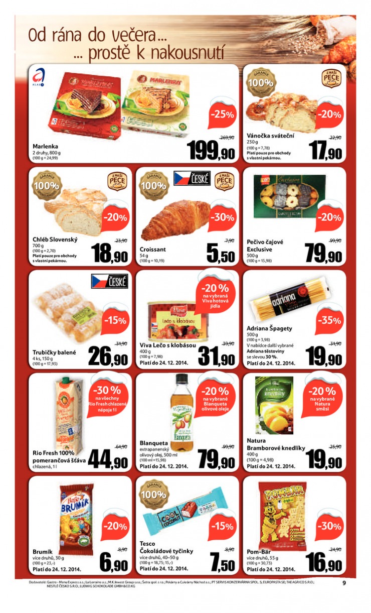 let�k Tesco OD od 10.12.2014 strana 1