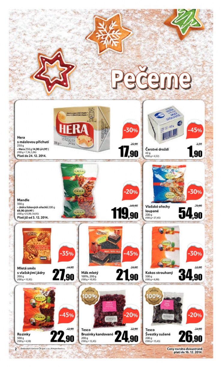 leták Tesco velké hypermarkety od 10.12.2014 strana 1 leták Tesco velké hypermarkety od 10.12.2014 strana 1