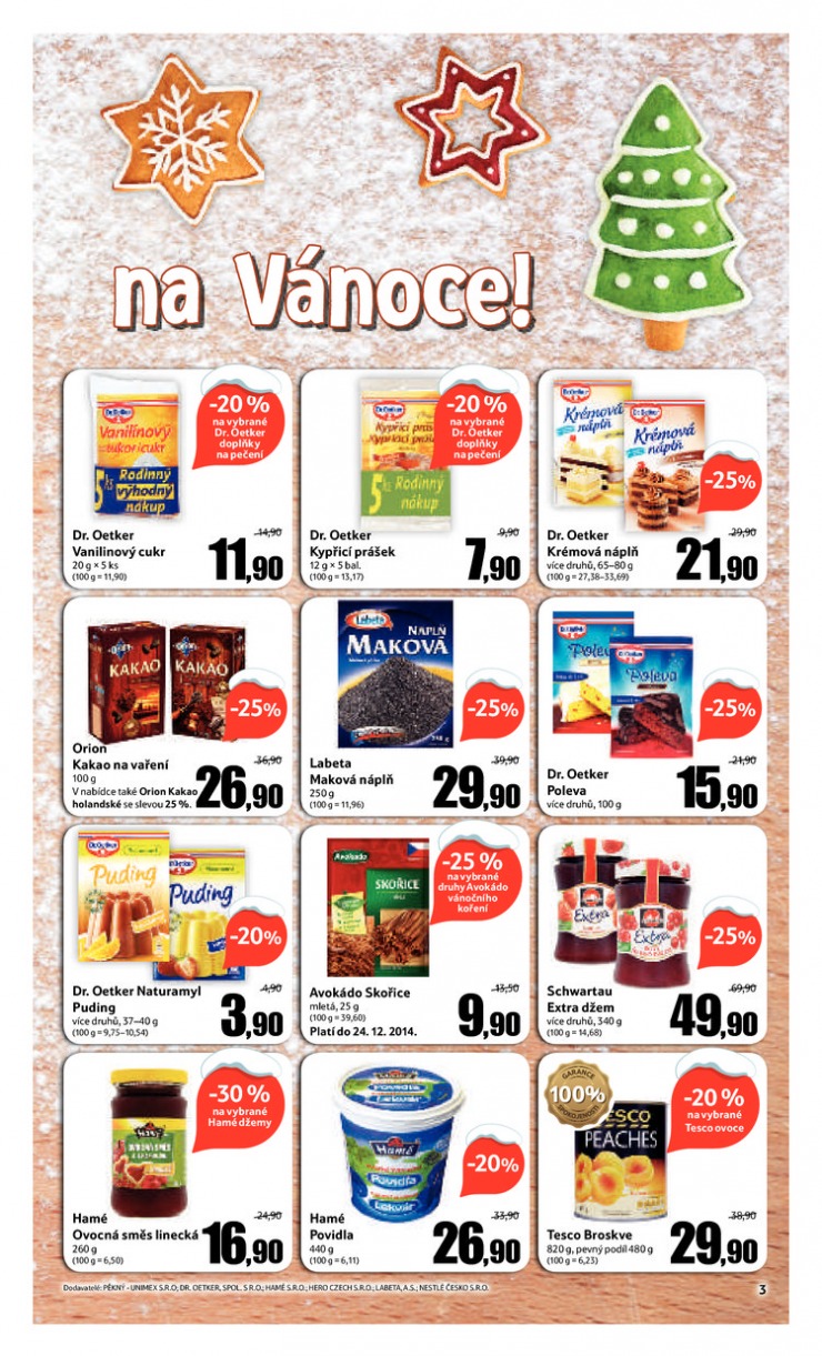 leták Tesco velké hypermarkety od 10.12.2014 strana 1 leták Tesco velké hypermarkety od 10.12.2014 strana 1